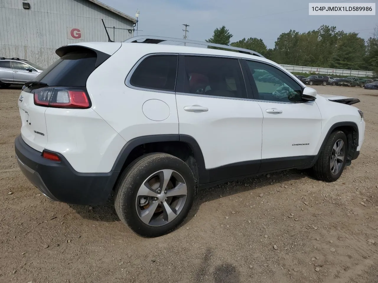 2020 Jeep Cherokee Limited VIN: 1C4PJMDX1LD589986 Lot: 69106034