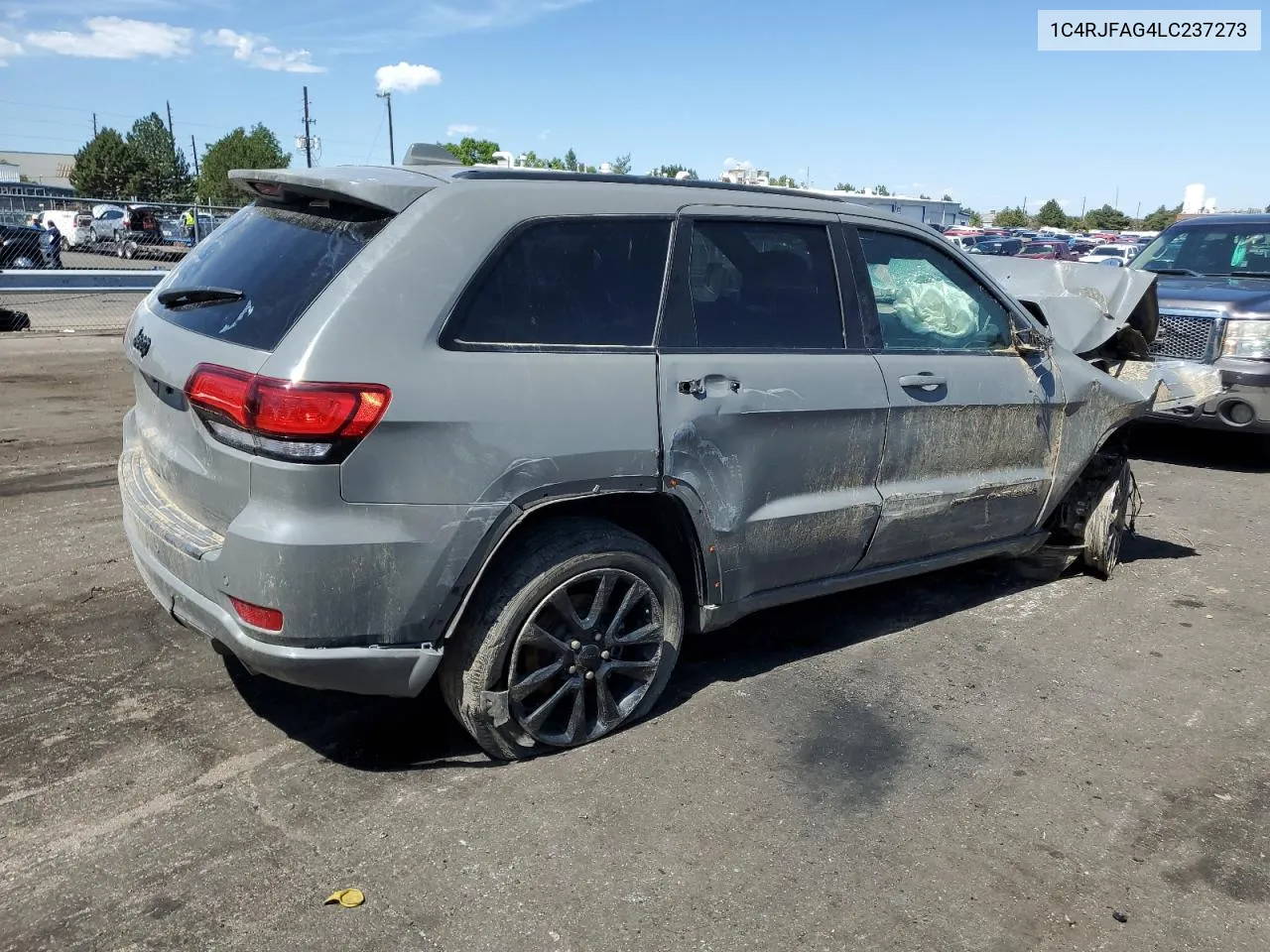 2020 Jeep Grand Cherokee Laredo VIN: 1C4RJFAG4LC237273 Lot: 69210454