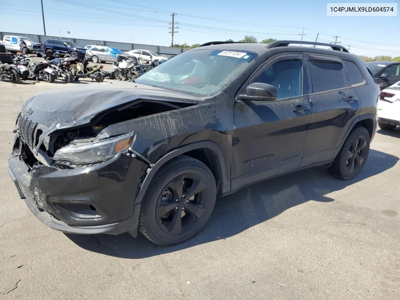 1C4PJMLX9LD604574 2020 Jeep Cherokee Latitude Plus