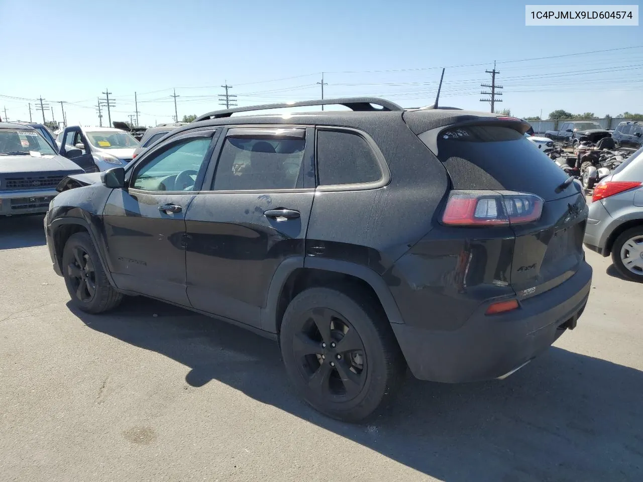 2020 Jeep Cherokee Latitude Plus VIN: 1C4PJMLX9LD604574 Lot: 69251834