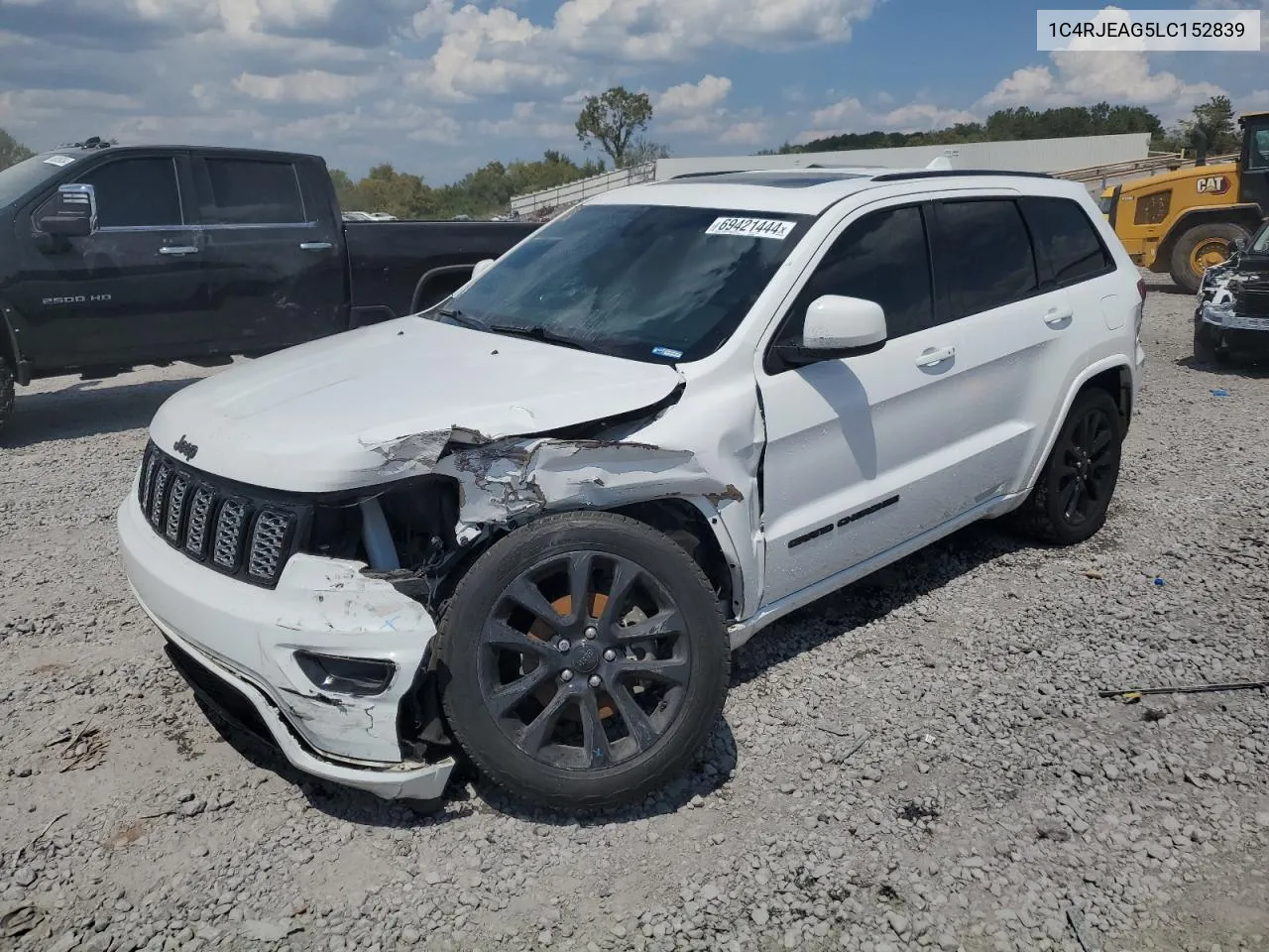 2020 Jeep Grand Cherokee Laredo VIN: 1C4RJEAG5LC152839 Lot: 69421444