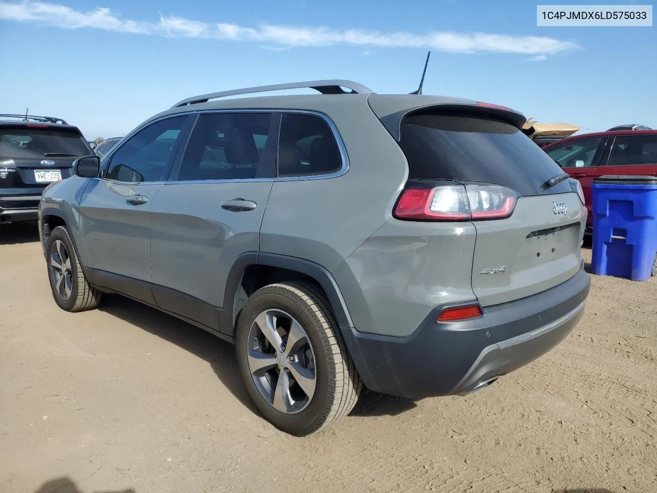 2020 Jeep Cherokee Limited VIN: 1C4PJMDX6LD575033 Lot: 69527454