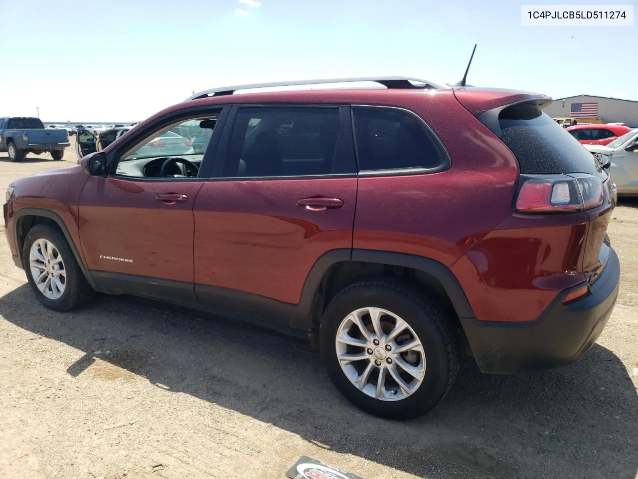 2020 Jeep Cherokee Latitude VIN: 1C4PJLCB5LD511274 Lot: 69609404