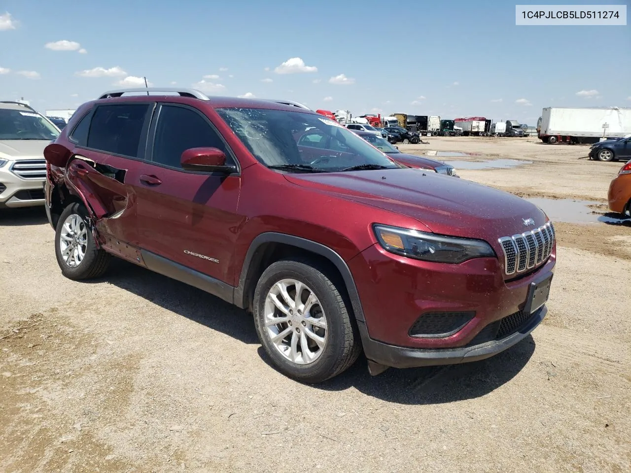 1C4PJLCB5LD511274 2020 Jeep Cherokee Latitude