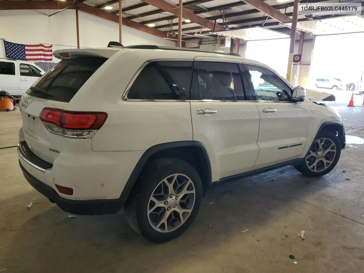 2020 Jeep Grand Cherokee Limited VIN: 1C4RJFBG2LC445179 Lot: 69612694