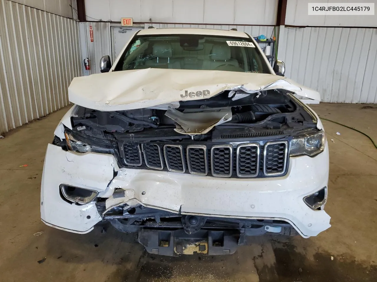 2020 Jeep Grand Cherokee Limited VIN: 1C4RJFBG2LC445179 Lot: 69612694