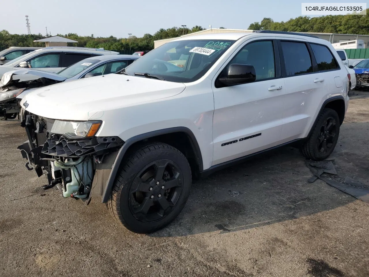 2020 Jeep Grand Cherokee Laredo VIN: 1C4RJFAG6LC153505 Lot: 69703444