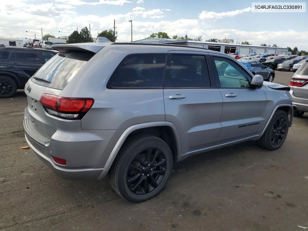 2020 Jeep Grand Cherokee Laredo VIN: 1C4RJFAG2LC330891 Lot: 69713584