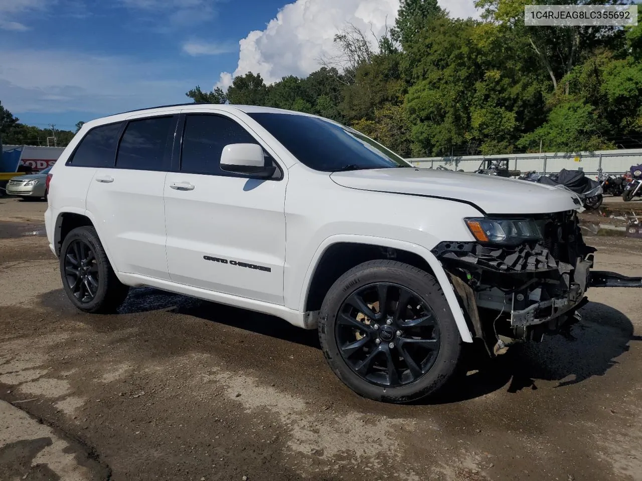 2020 Jeep Grand Cherokee Laredo VIN: 1C4RJEAG8LC355692 Lot: 69866454