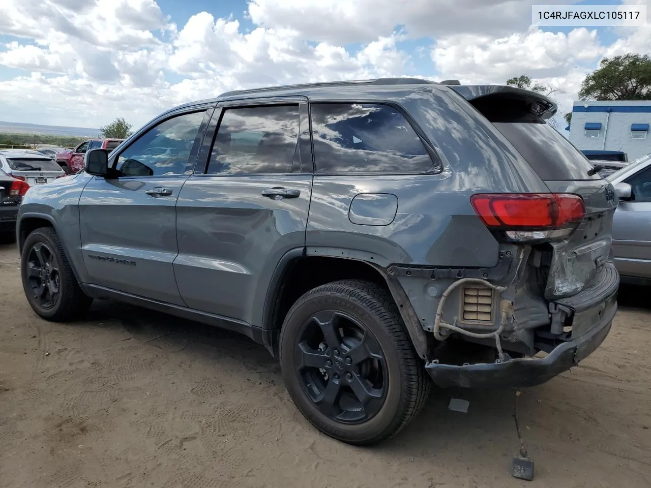 2020 Jeep Grand Cherokee Laredo VIN: 1C4RJFAGXLC105117 Lot: 69871184