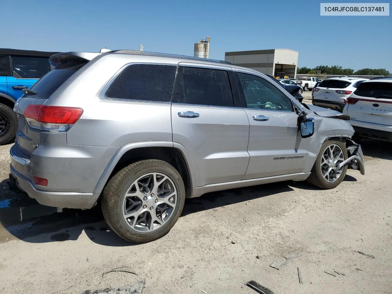 2020 Jeep Grand Cherokee Overland VIN: 1C4RJFCG8LC137481 Lot: 70237484