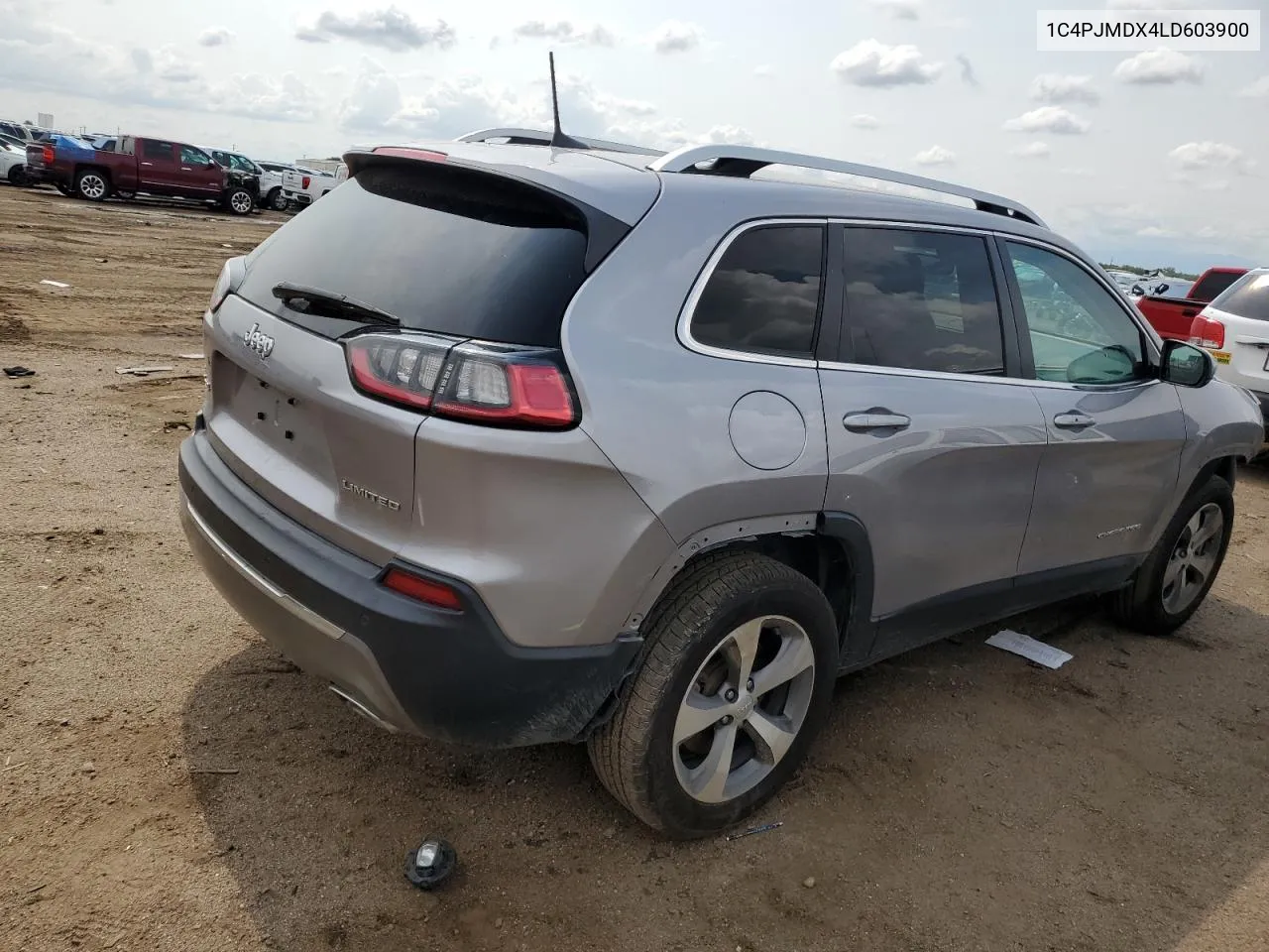 2020 Jeep Cherokee Limited VIN: 1C4PJMDX4LD603900 Lot: 70239984