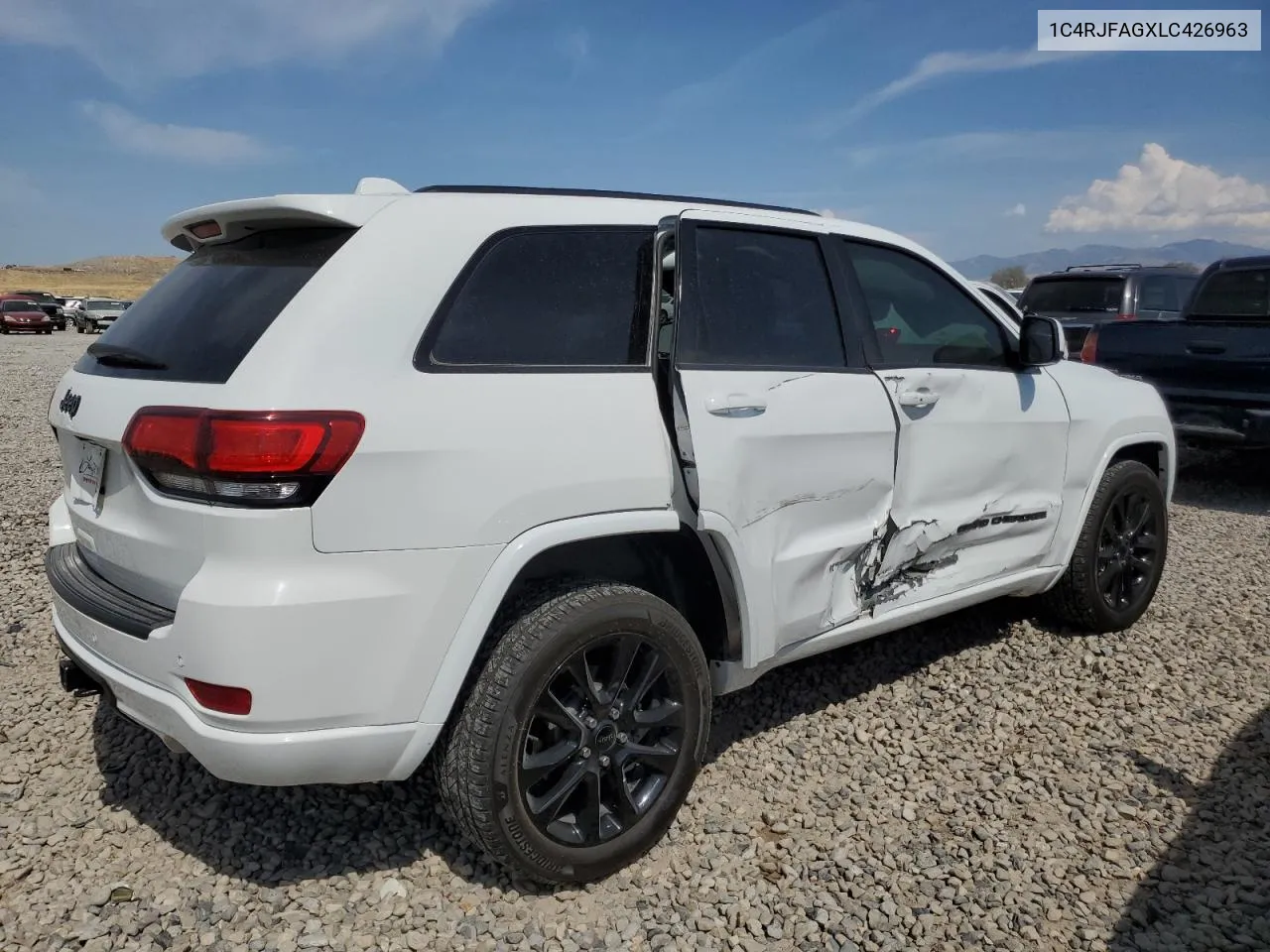 2020 Jeep Grand Cherokee Laredo VIN: 1C4RJFAGXLC426963 Lot: 70294644