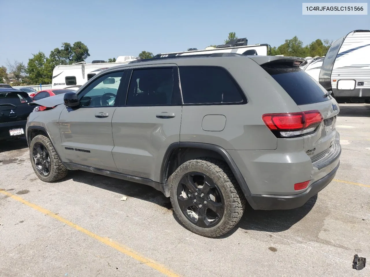 2020 Jeep Grand Cherokee Laredo VIN: 1C4RJFAG5LC151566 Lot: 70490554