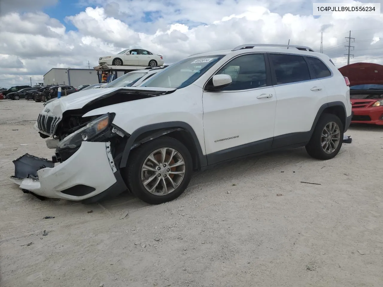 2020 Jeep Cherokee Latitude Plus VIN: 1C4PJLLB9LD556234 Lot: 70505614