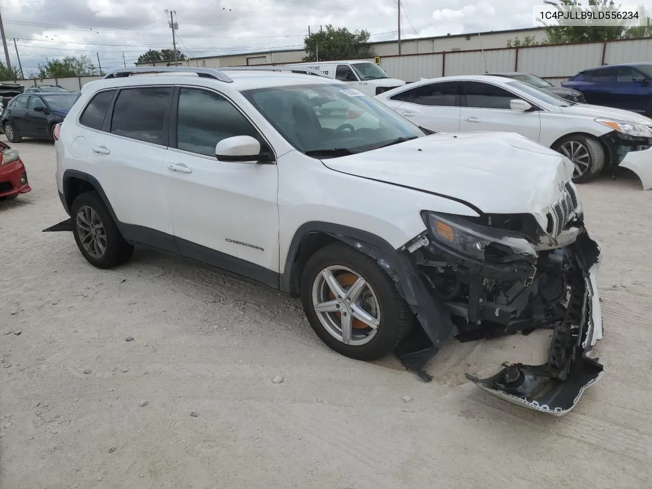 2020 Jeep Cherokee Latitude Plus VIN: 1C4PJLLB9LD556234 Lot: 70505614