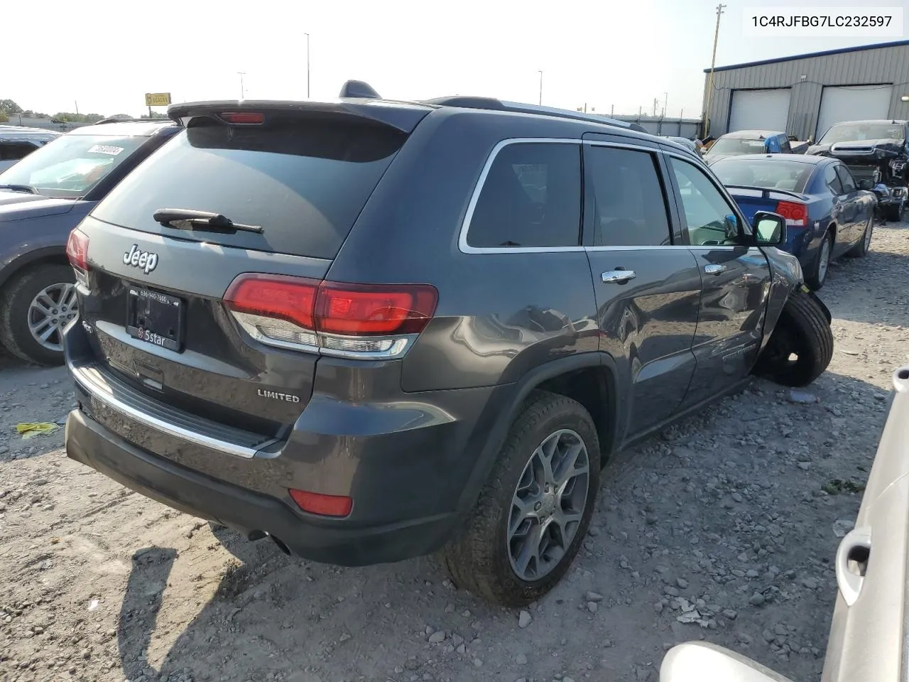 2020 Jeep Grand Cherokee Limited VIN: 1C4RJFBG7LC232597 Lot: 70528414