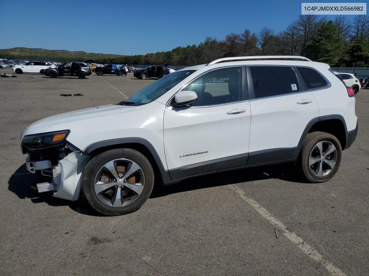 2020 Jeep Cherokee Limited VIN: 1C4PJMDXXLD566982 Lot: 70615024