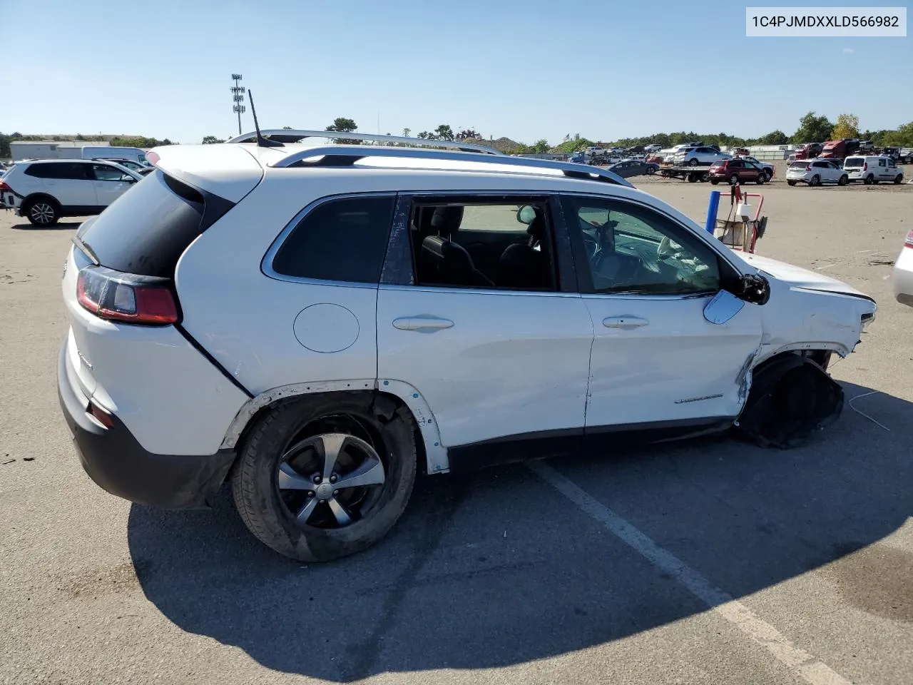 2020 Jeep Cherokee Limited VIN: 1C4PJMDXXLD566982 Lot: 70615024