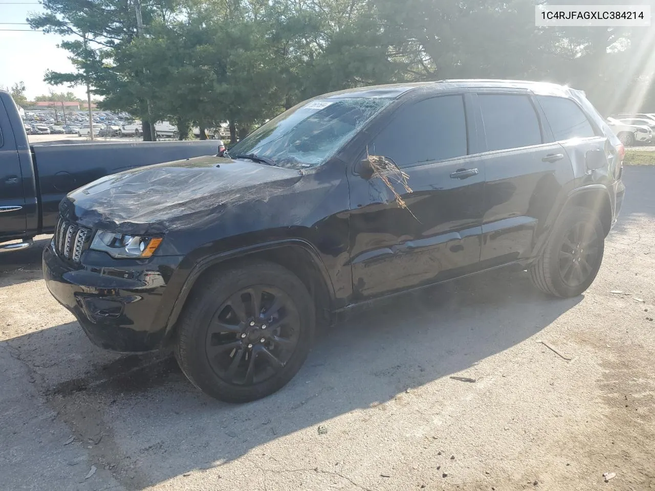 2020 Jeep Grand Cherokee Laredo VIN: 1C4RJFAGXLC384214 Lot: 70617524