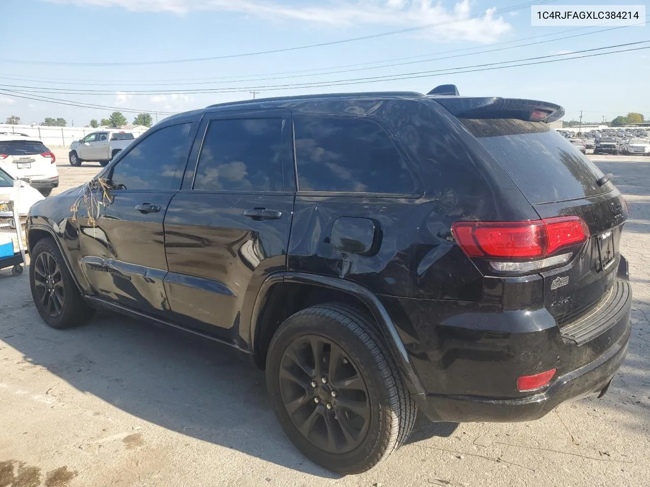 2020 Jeep Grand Cherokee Laredo VIN: 1C4RJFAGXLC384214 Lot: 70617524