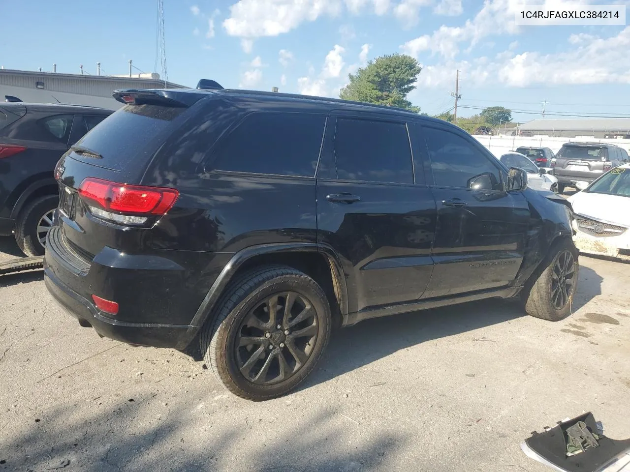 2020 Jeep Grand Cherokee Laredo VIN: 1C4RJFAGXLC384214 Lot: 70617524