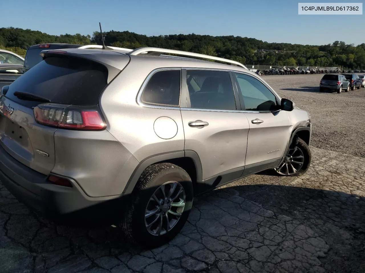 2020 Jeep Cherokee Latitude Plus VIN: 1C4PJMLB9LD617362 Lot: 70618134