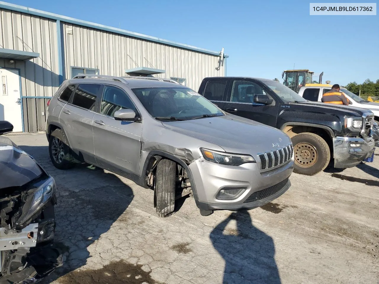 2020 Jeep Cherokee Latitude Plus VIN: 1C4PJMLB9LD617362 Lot: 70618134