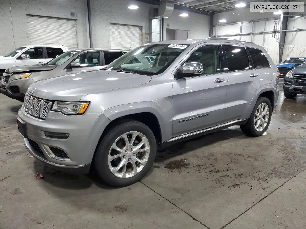 2020 Jeep Grand Cherokee Summit VIN: 1C4RJFJG0LC281271 Lot: 70655294