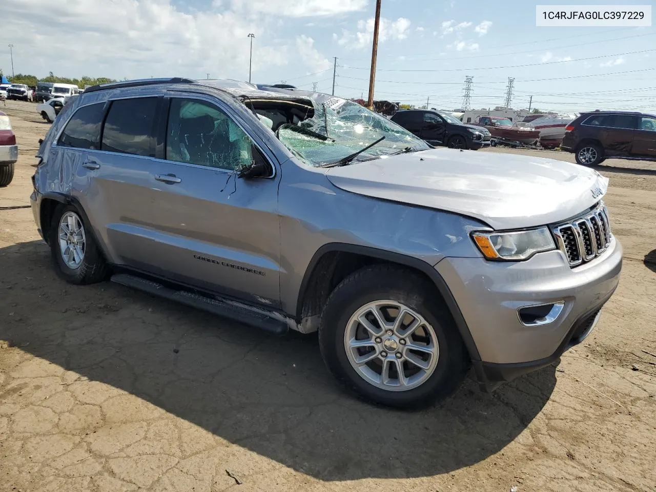 2020 Jeep Grand Cherokee Laredo VIN: 1C4RJFAG0LC397229 Lot: 70685804