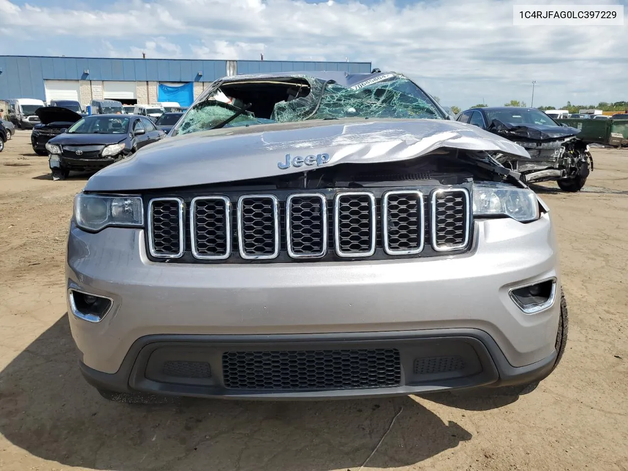 2020 Jeep Grand Cherokee Laredo VIN: 1C4RJFAG0LC397229 Lot: 70685804