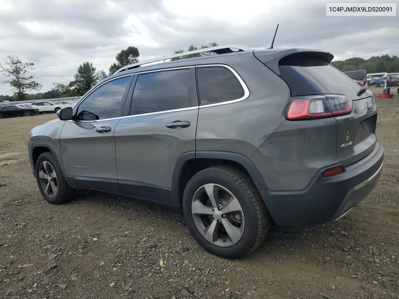 2020 Jeep Cherokee Limited VIN: 1C4PJMDX9LD520091 Lot: 70728494