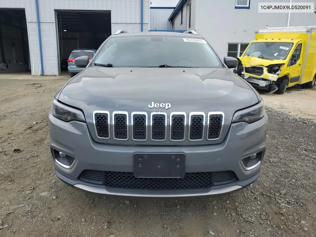 2020 Jeep Cherokee Limited VIN: 1C4PJMDX9LD520091 Lot: 70728494