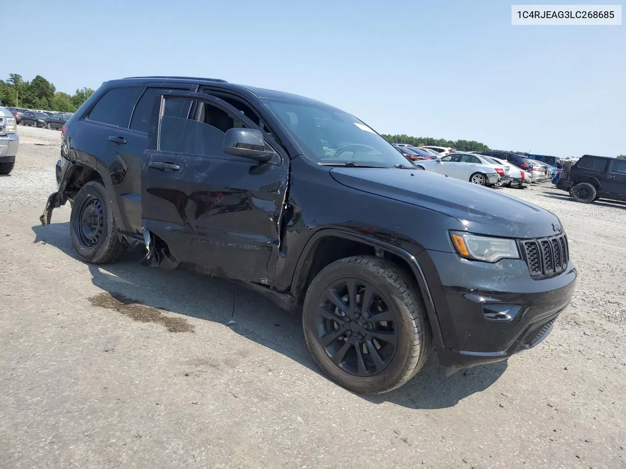 2020 Jeep Grand Cherokee Laredo VIN: 1C4RJEAG3LC268685 Lot: 70758114