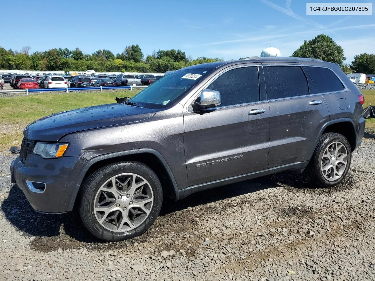 2020 Jeep Grand Cherokee Limited VIN: 1C4RJFBG0LC207895 Lot: 70792224