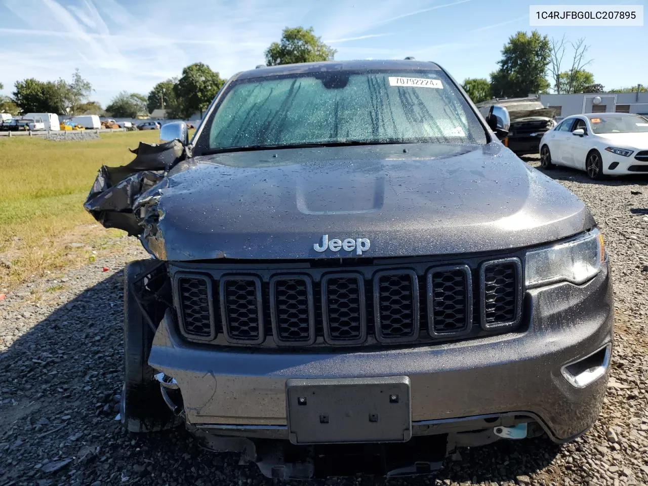 2020 Jeep Grand Cherokee Limited VIN: 1C4RJFBG0LC207895 Lot: 70792224