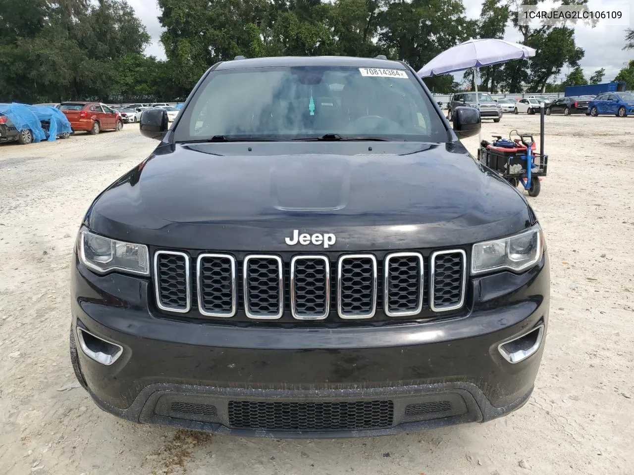 2020 Jeep Grand Cherokee Laredo VIN: 1C4RJEAG2LC106109 Lot: 70814384