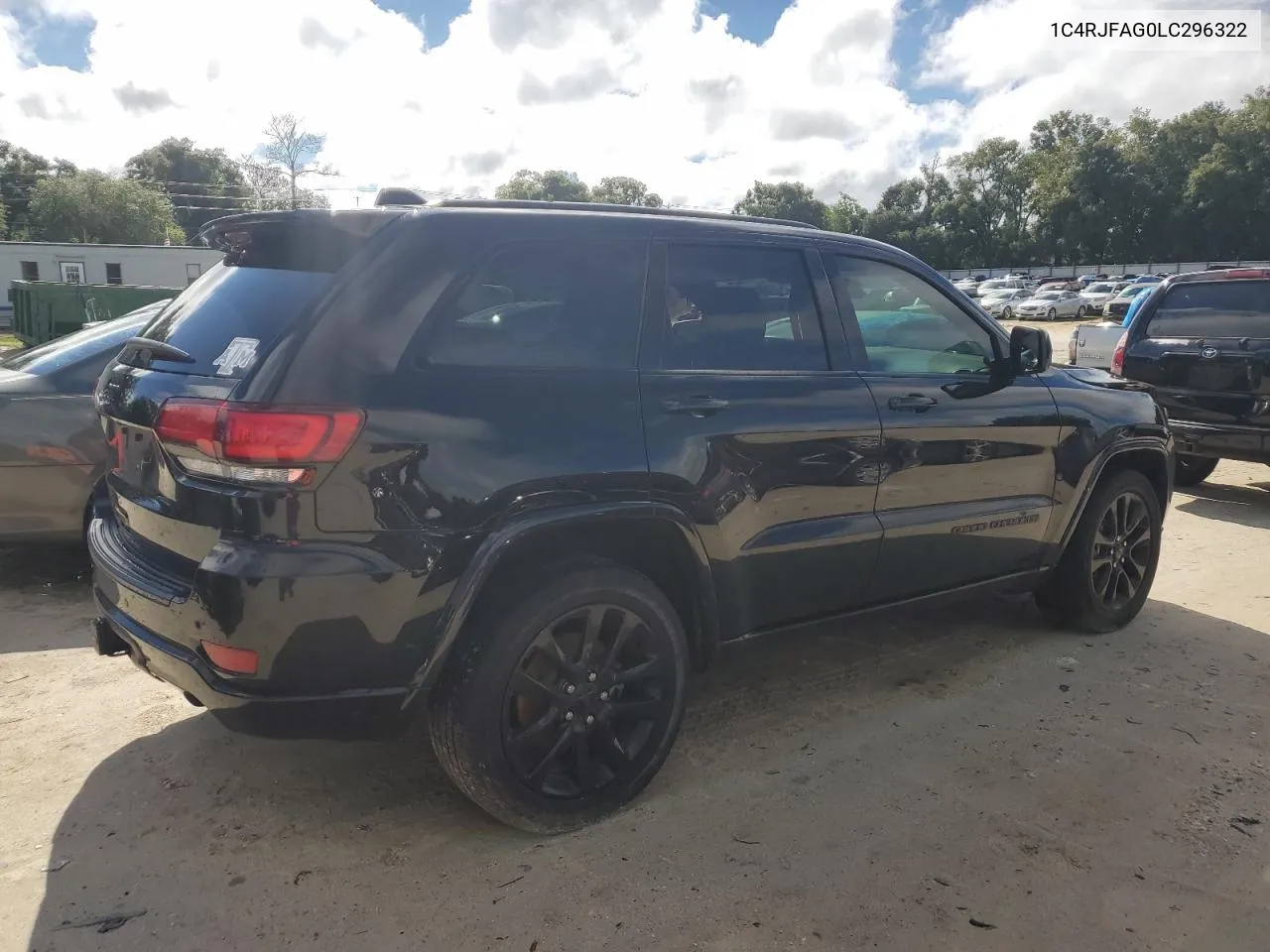 2020 Jeep Grand Cherokee Laredo VIN: 1C4RJFAG0LC296322 Lot: 70848604