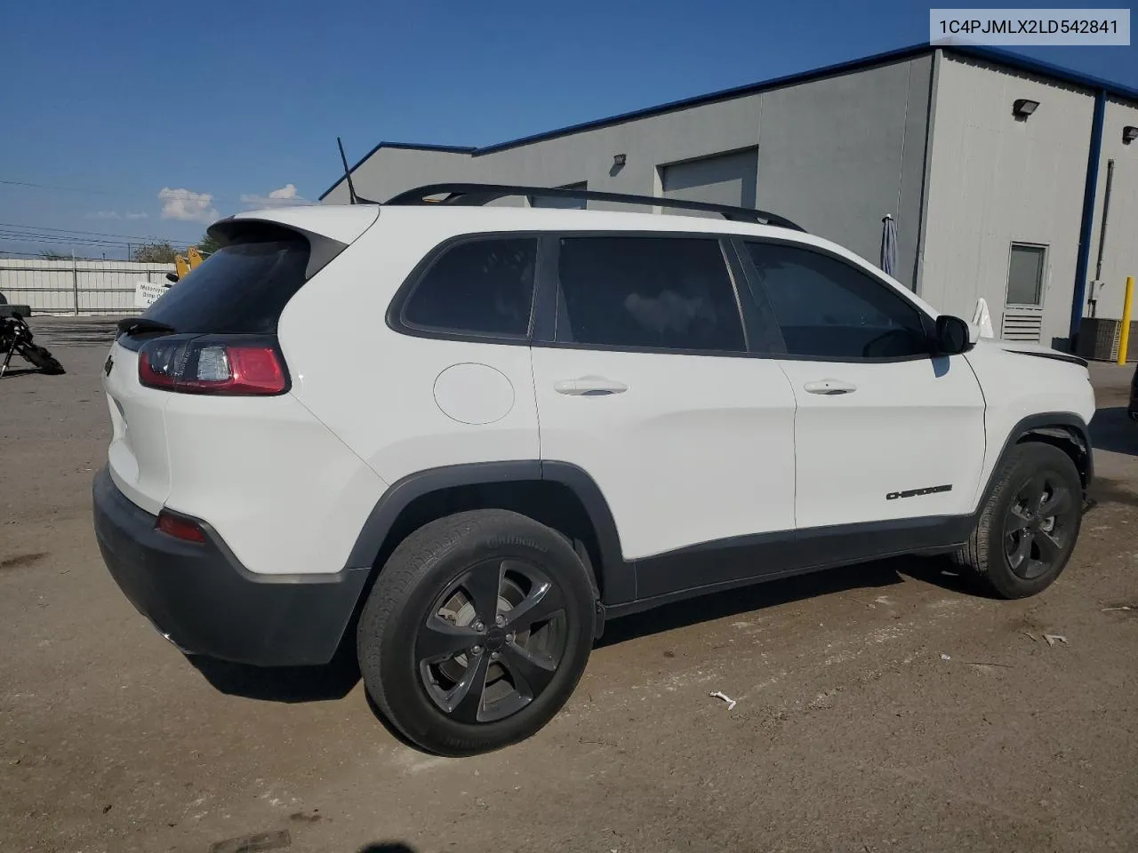 2020 Jeep Cherokee Latitude Plus VIN: 1C4PJMLX2LD542841 Lot: 70867854