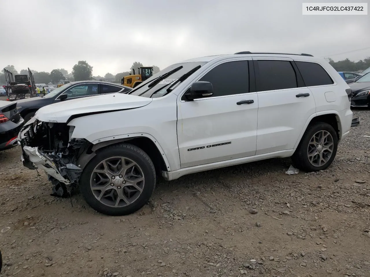 2020 Jeep Grand Cherokee Overland VIN: 1C4RJFCG2LC437422 Lot: 70966964