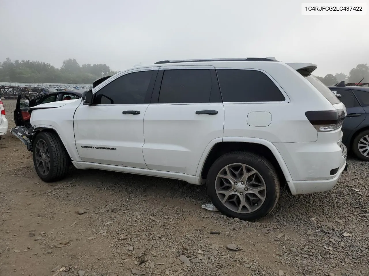 2020 Jeep Grand Cherokee Overland VIN: 1C4RJFCG2LC437422 Lot: 70966964