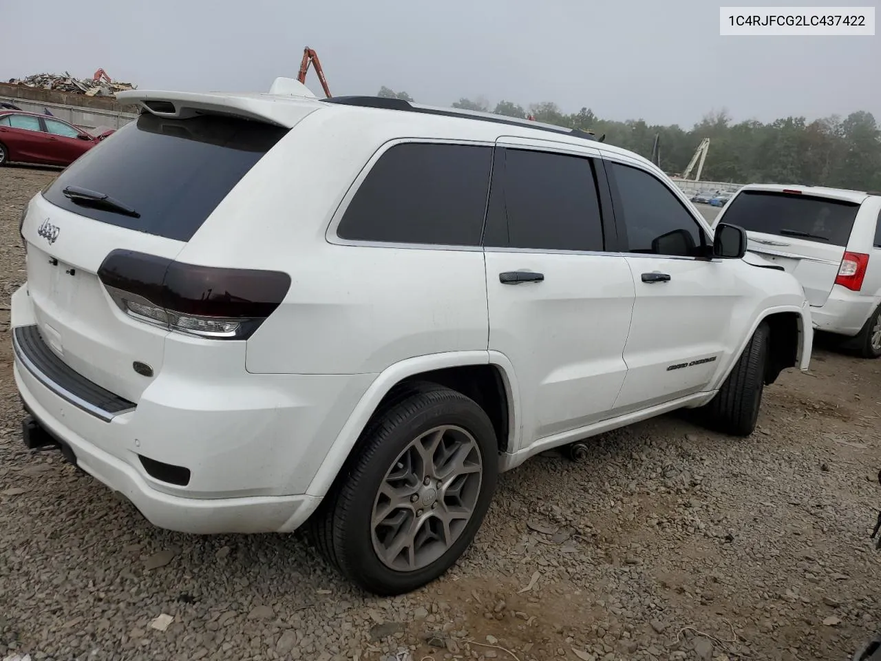 2020 Jeep Grand Cherokee Overland VIN: 1C4RJFCG2LC437422 Lot: 70966964