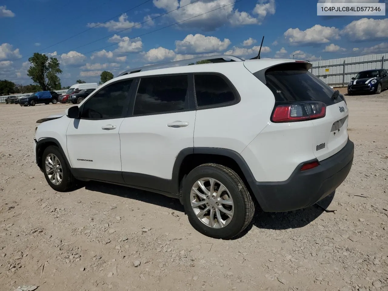 2020 Jeep Cherokee Latitude VIN: 1C4PJLCB4LD577346 Lot: 70990154