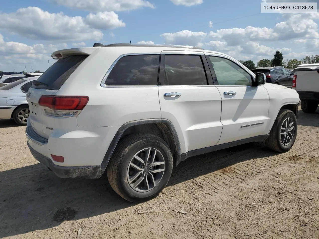 2020 Jeep Grand Cherokee Limited VIN: 1C4RJFBG3LC413678 Lot: 71005464