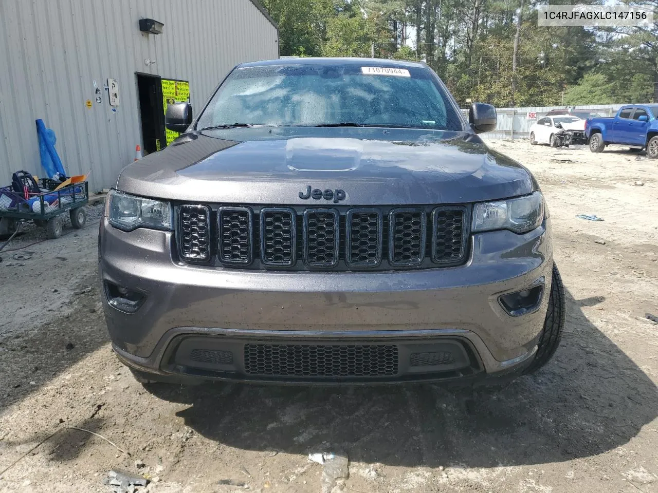 2020 Jeep Grand Cherokee Laredo VIN: 1C4RJFAGXLC147156 Lot: 71070944