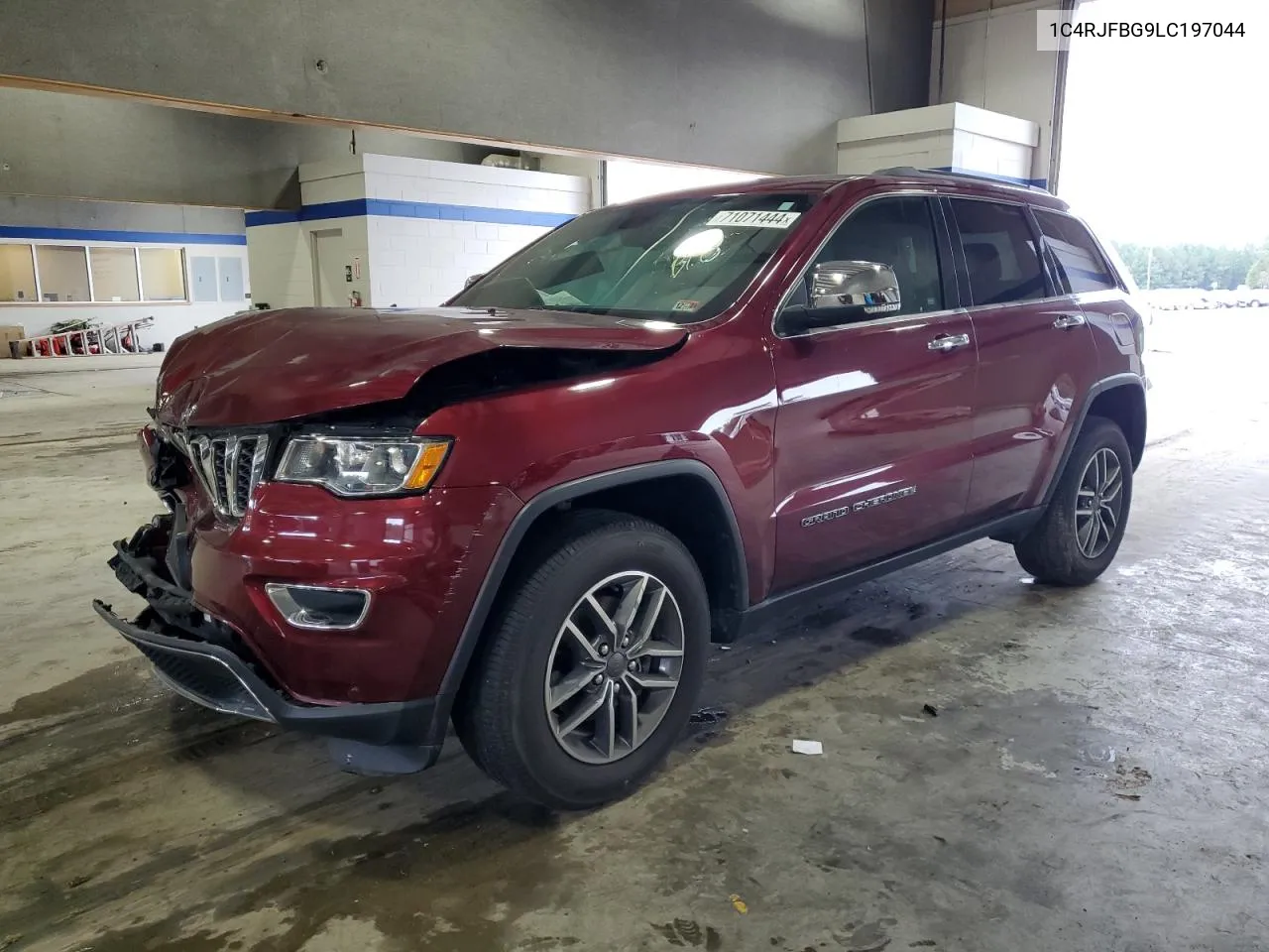 2020 Jeep Grand Cherokee Limited VIN: 1C4RJFBG9LC197044 Lot: 71071444