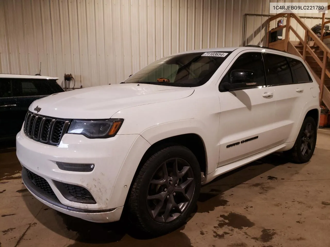 2020 Jeep Grand Cherokee Limited VIN: 1C4RJFBG9LC221780 Lot: 71103654