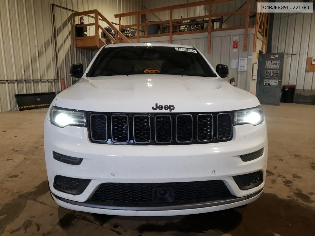 2020 Jeep Grand Cherokee Limited VIN: 1C4RJFBG9LC221780 Lot: 71103654