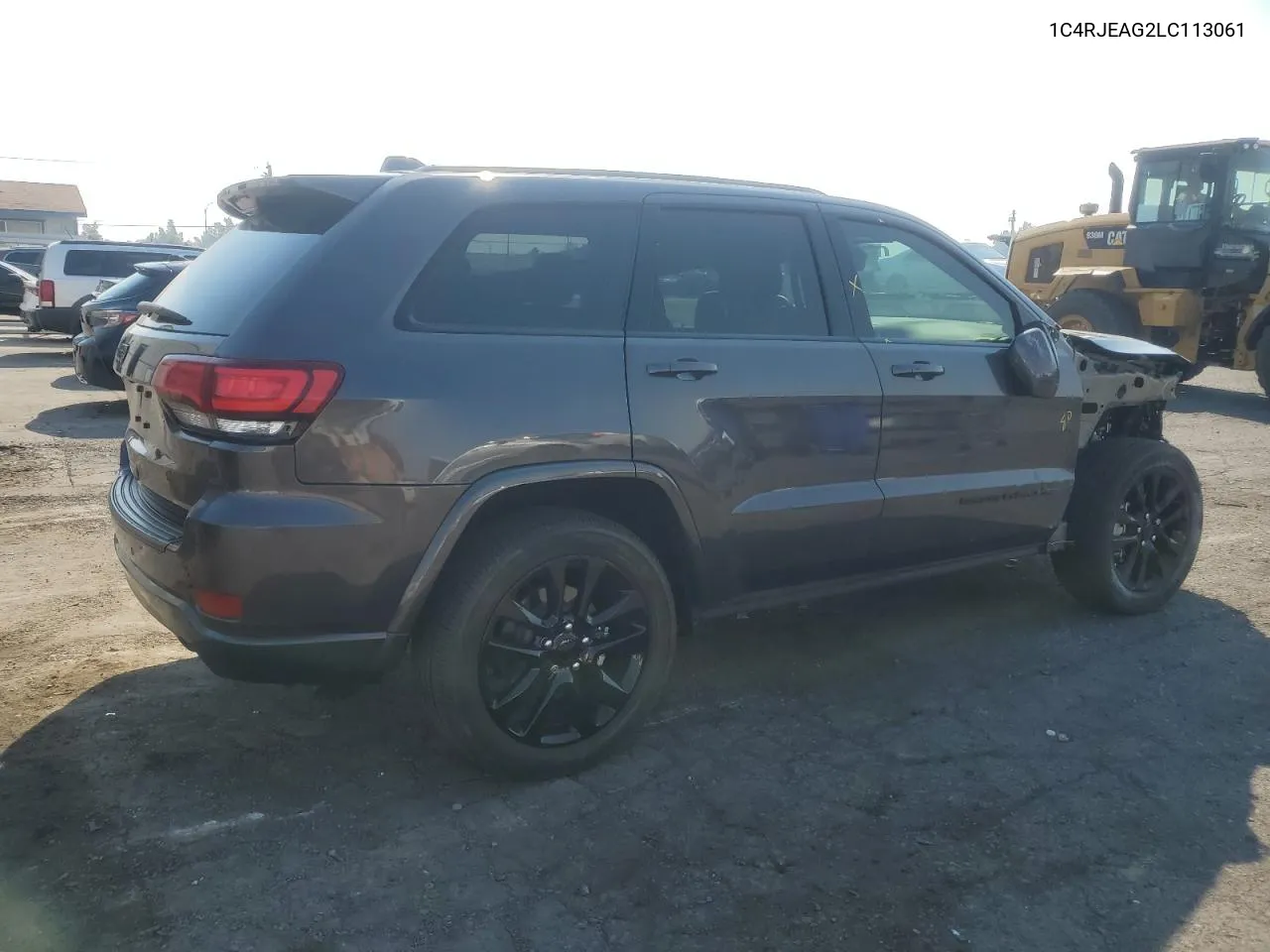 2020 Jeep Grand Cherokee Laredo VIN: 1C4RJEAG2LC113061 Lot: 71130604