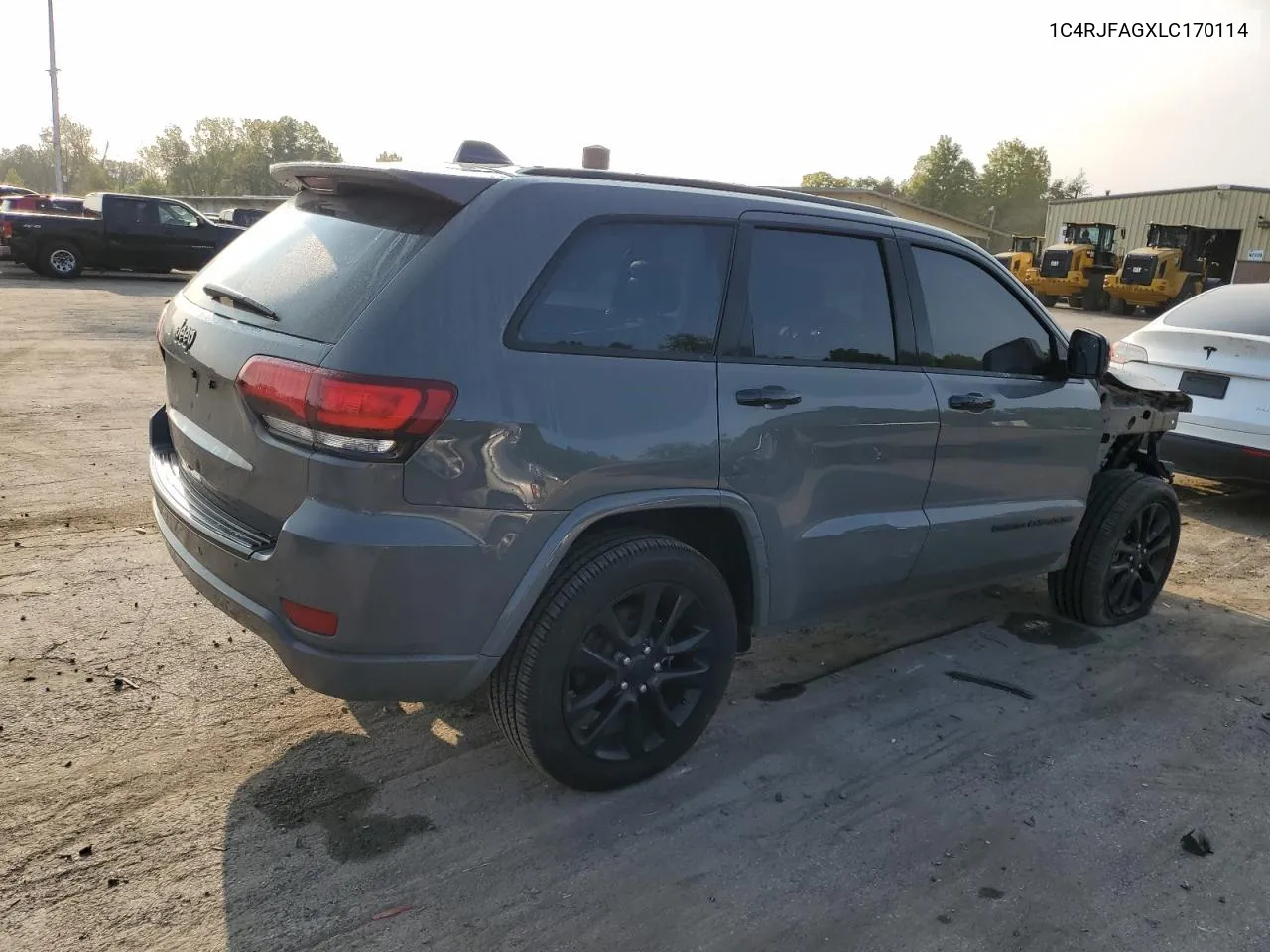 2020 Jeep Grand Cherokee Laredo VIN: 1C4RJFAGXLC170114 Lot: 71279674